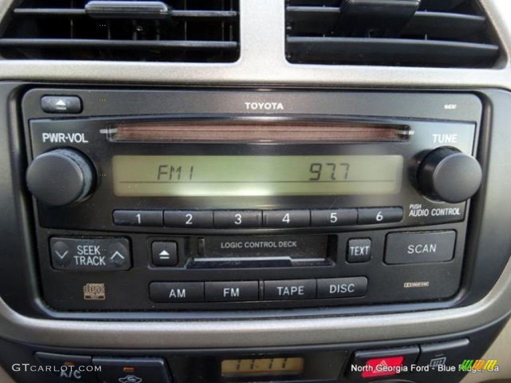 2003 RAV4  - Rainforest Green Pearl / Taupe photo #27