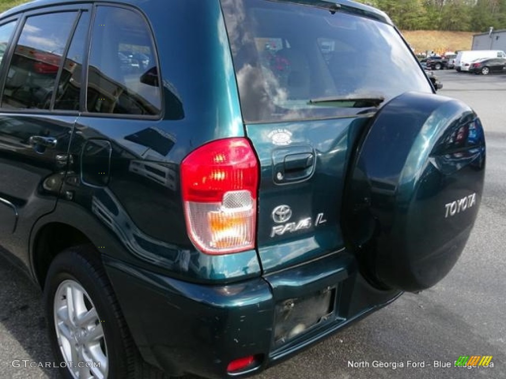 2003 RAV4  - Rainforest Green Pearl / Taupe photo #35
