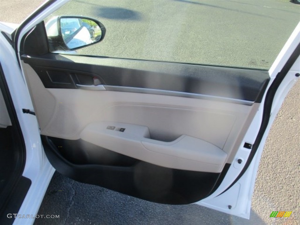 2017 Elantra SE - White / Beige photo #11
