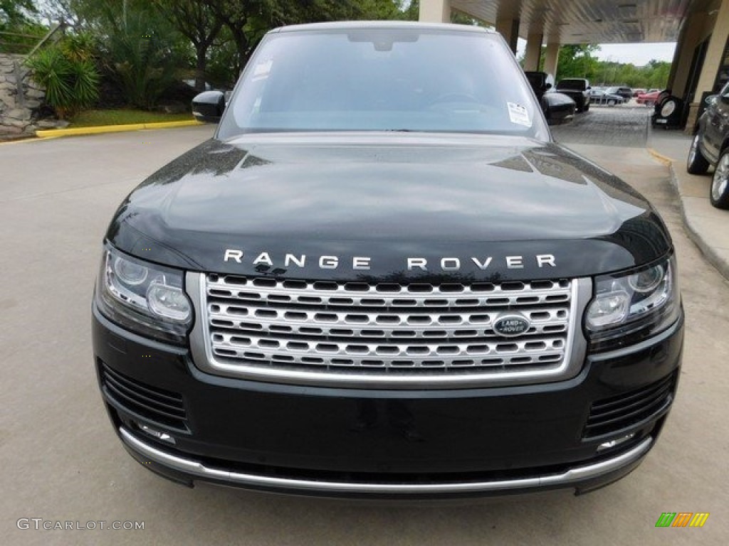 2016 Range Rover Supercharged - Santorini Black Metallic / Ebony/Ebony photo #12