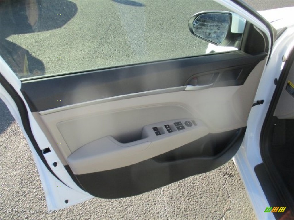 2017 Elantra SE - White / Beige photo #17