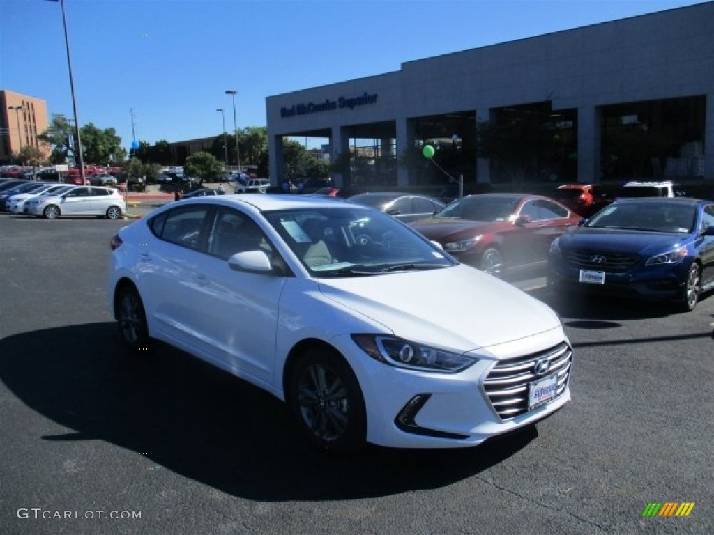 2017 Elantra SE - White / Gray photo #1