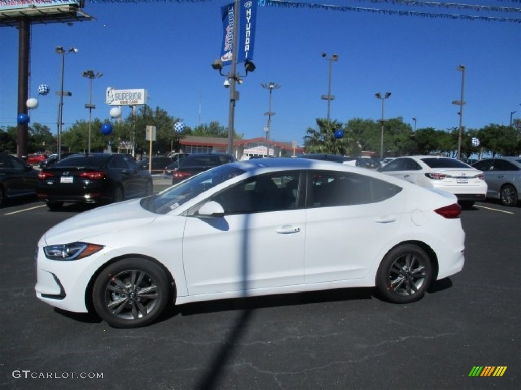 2017 Elantra SE - White / Gray photo #5