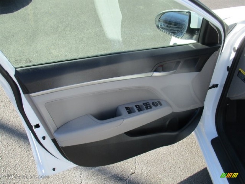 2017 Elantra SE - White / Gray photo #17