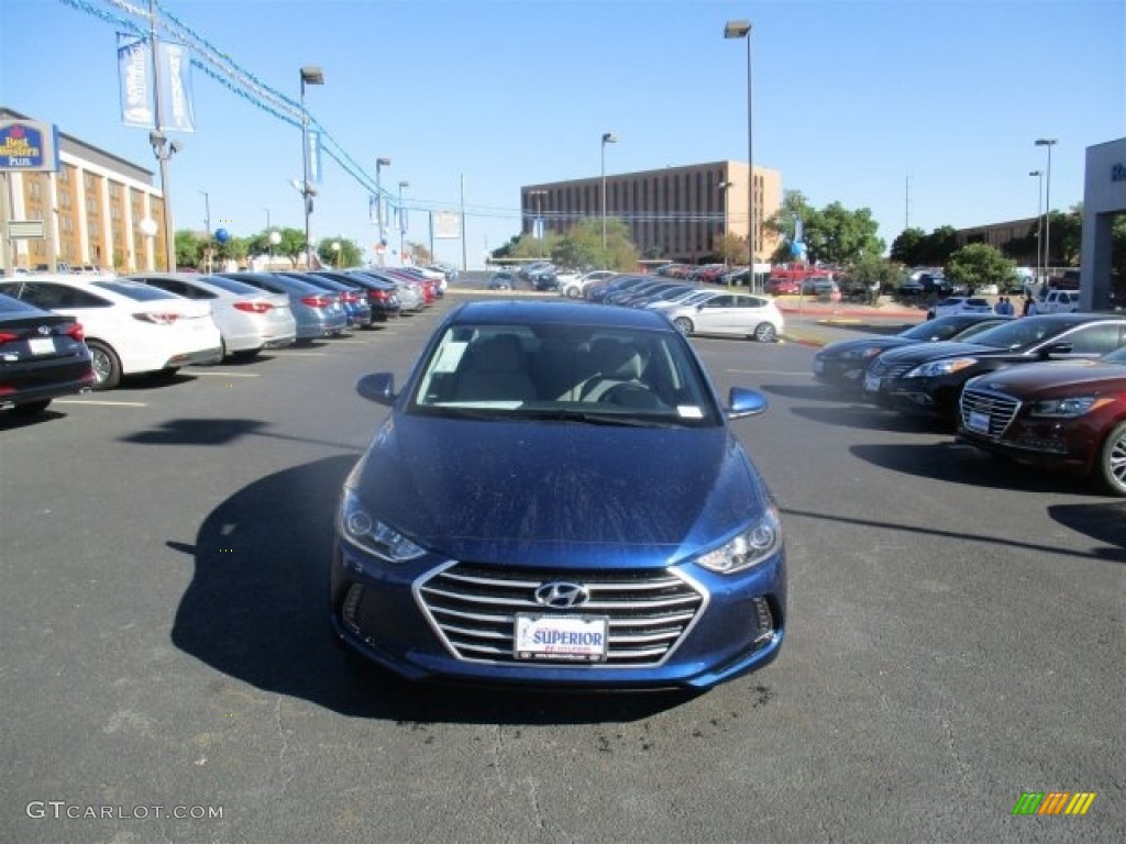 2017 Elantra SE - Lakeside Blue / Gray photo #2