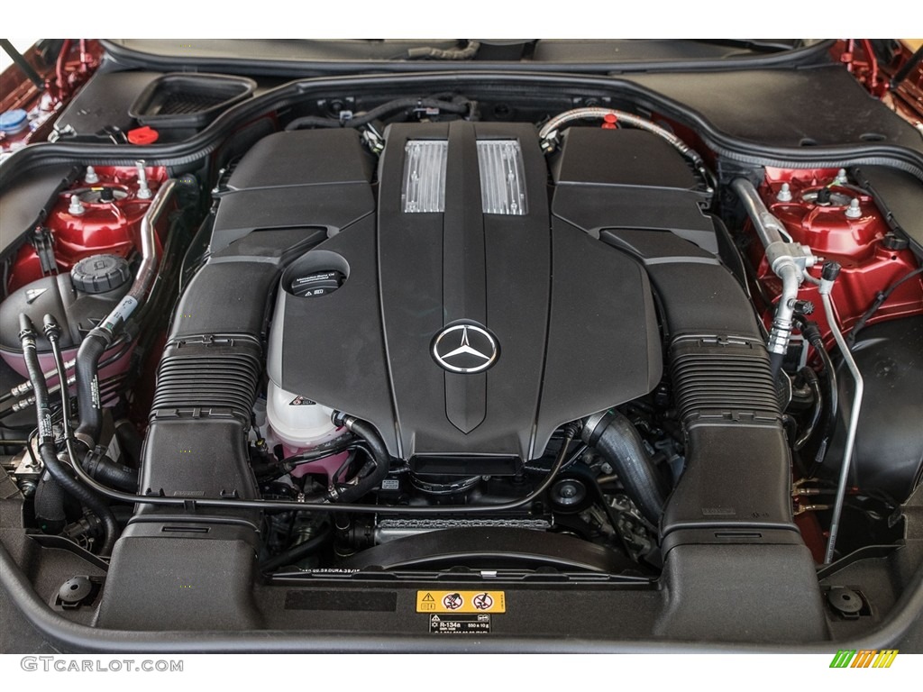 2016 Mercedes-Benz SL 400 Roadster 3.0 Liter DI biturbo DOHC 24-Valve VVT V6 Engine Photo #112030616
