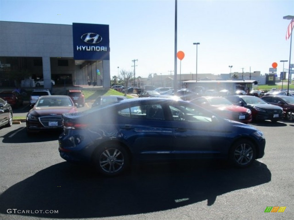 2017 Elantra SE - Lakeside Blue / Gray photo #7