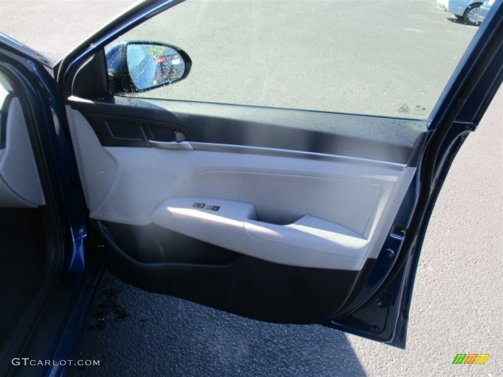 2017 Elantra SE - Lakeside Blue / Gray photo #11