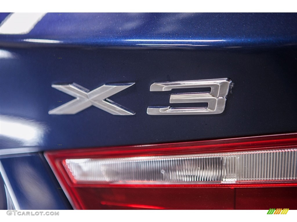 2013 X3 xDrive 28i - Deep Sea Blue Metallic / Oyster photo #7