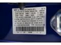 B593M: Aegean Blue Metallic 2016 Honda Civic EX-L Coupe Color Code