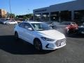 2017 White Hyundai Elantra SE  photo #1