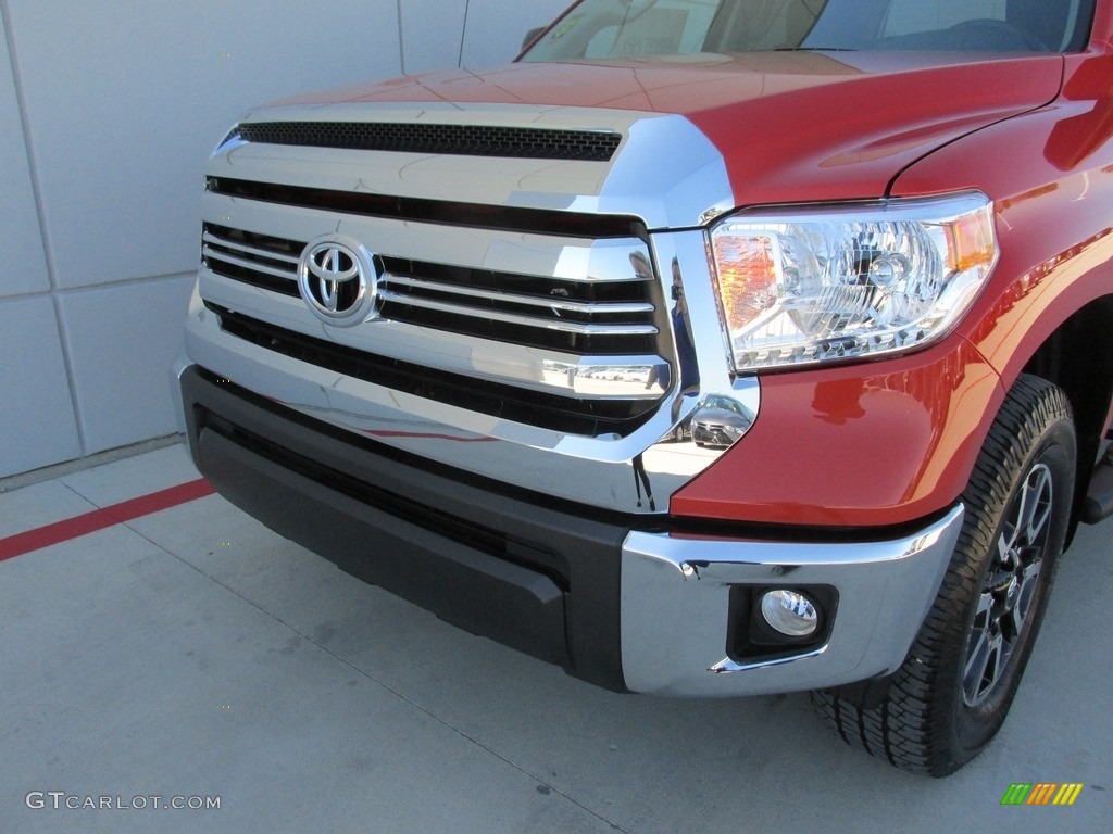2016 Tundra SR5 CrewMax 4x4 - Inferno Orange / Black photo #10