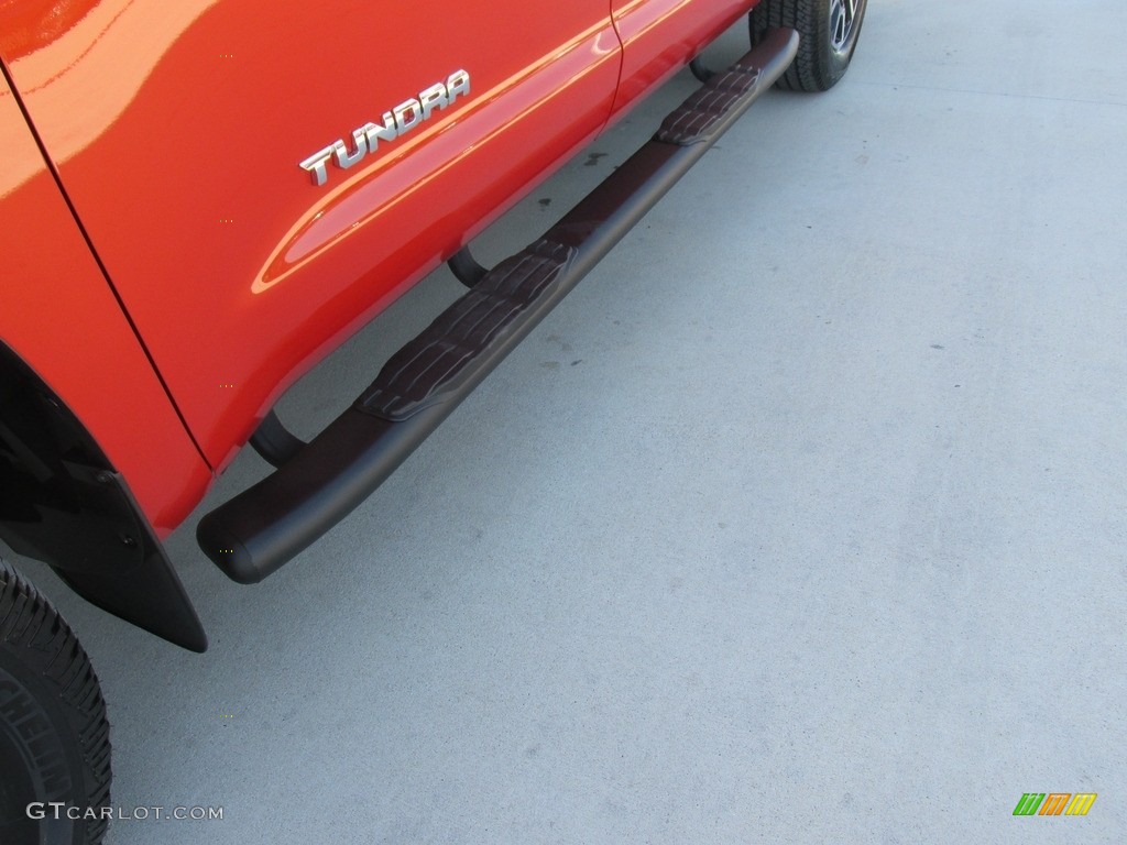 2016 Tundra SR5 CrewMax 4x4 - Inferno Orange / Black photo #12