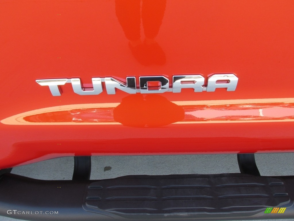 2016 Tundra SR5 CrewMax 4x4 - Inferno Orange / Black photo #15