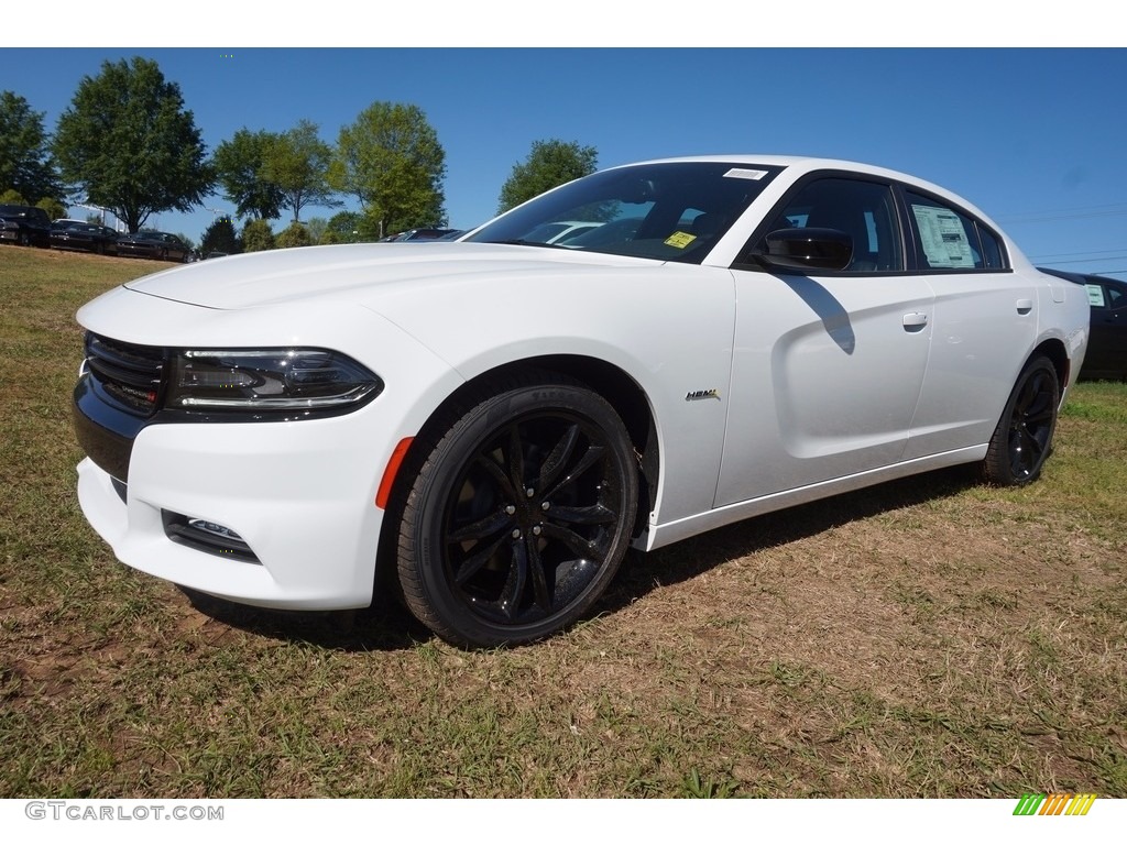 2016 Charger R/T - Bright White / Black photo #1