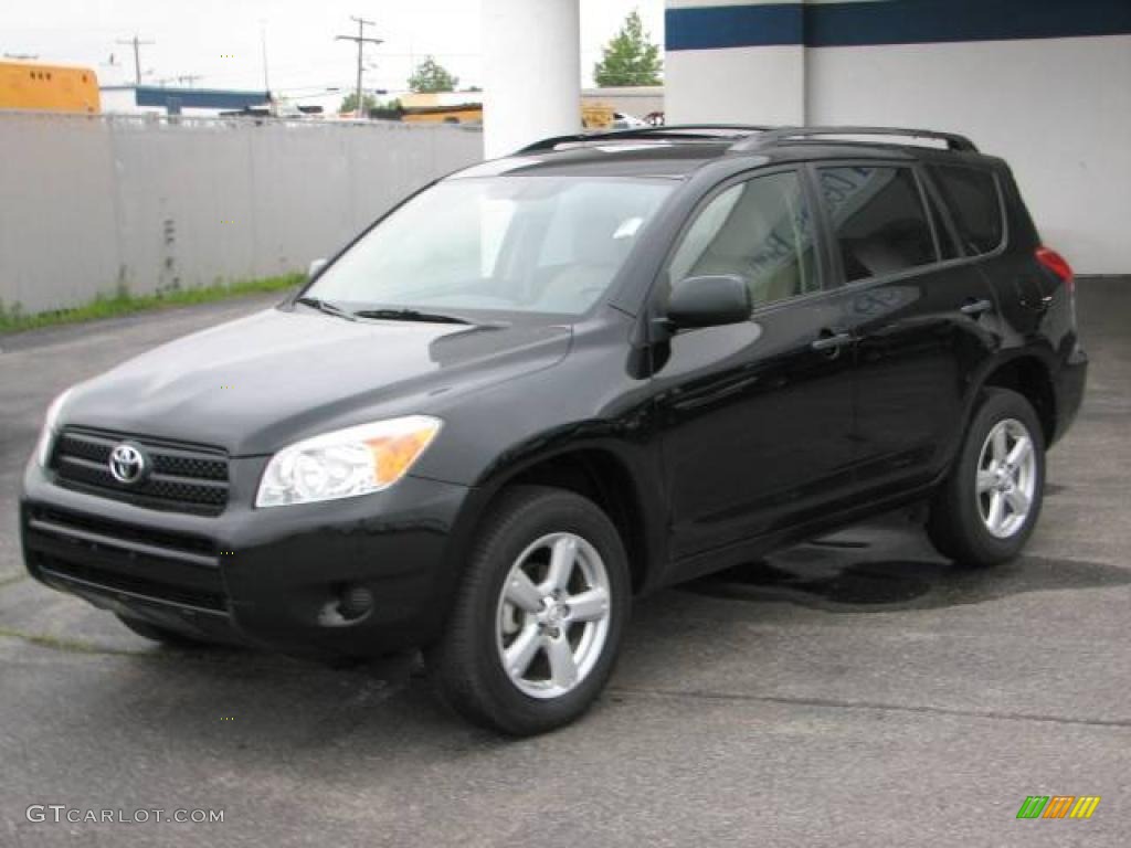 2008 RAV4 4WD - Black / Taupe photo #1