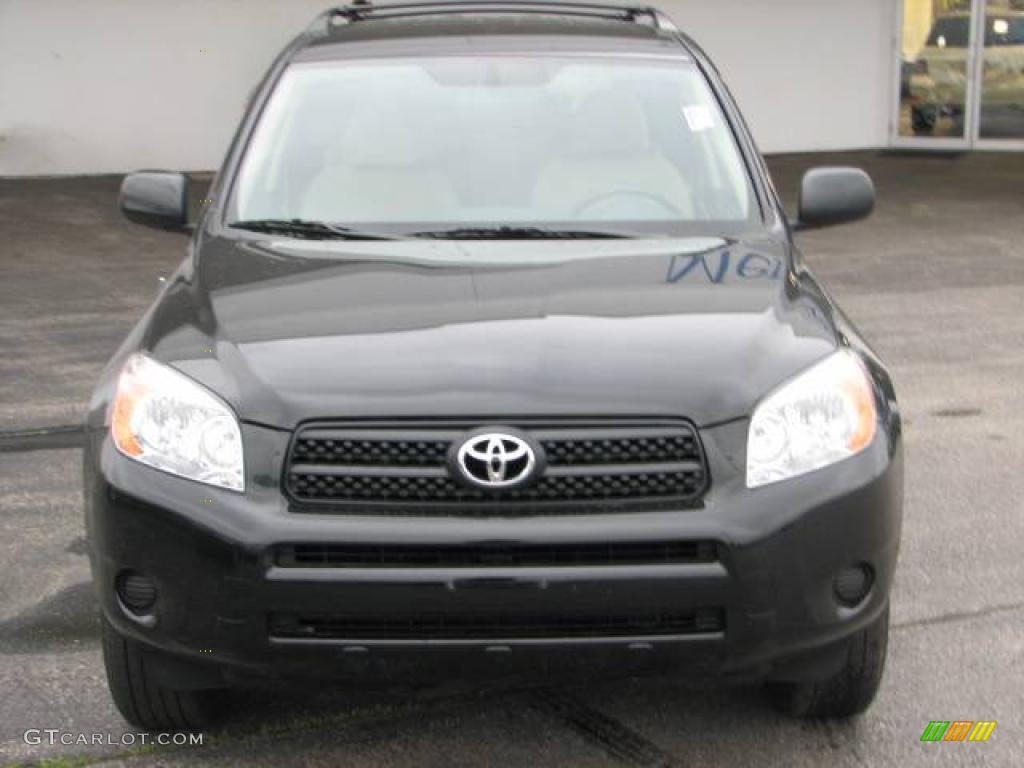 2008 RAV4 4WD - Black / Taupe photo #2