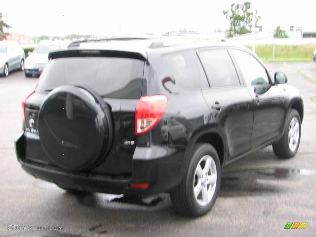 2008 RAV4 4WD - Black / Taupe photo #3