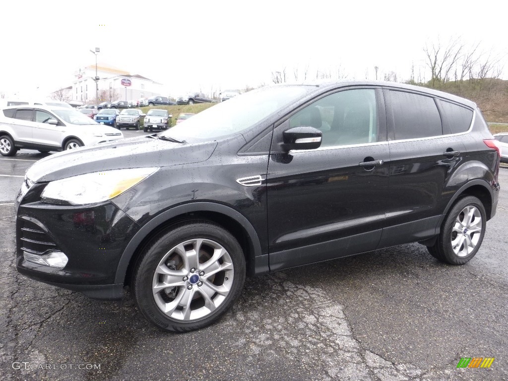 2013 Escape SEL 1.6L EcoBoost 4WD - Tuxedo Black Metallic / Charcoal Black photo #15