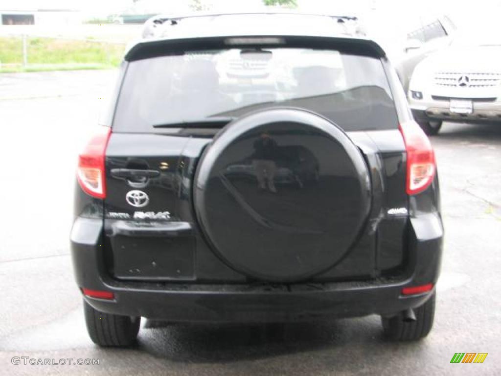 2008 RAV4 4WD - Black / Taupe photo #4
