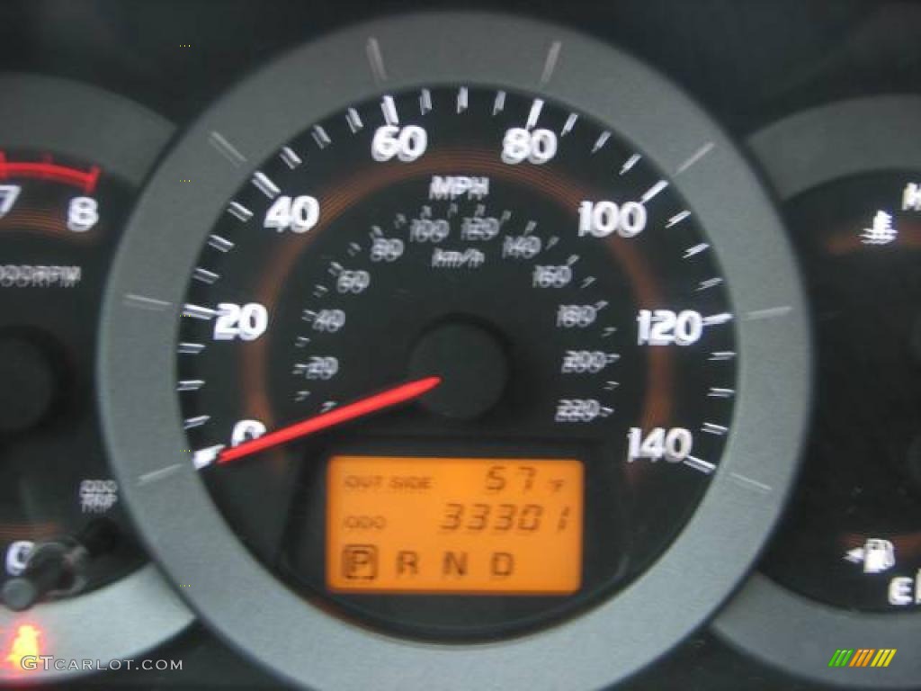 2008 RAV4 4WD - Black / Taupe photo #9