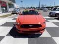 2015 Competition Orange Ford Mustang EcoBoost Premium Coupe  photo #2