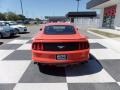 2015 Competition Orange Ford Mustang EcoBoost Premium Coupe  photo #4