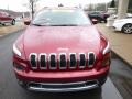 2015 Deep Cherry Red Crystal Pearl Jeep Cherokee Limited 4x4  photo #9