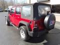 Flame Red - Wrangler Unlimited X 4x4 Photo No. 3