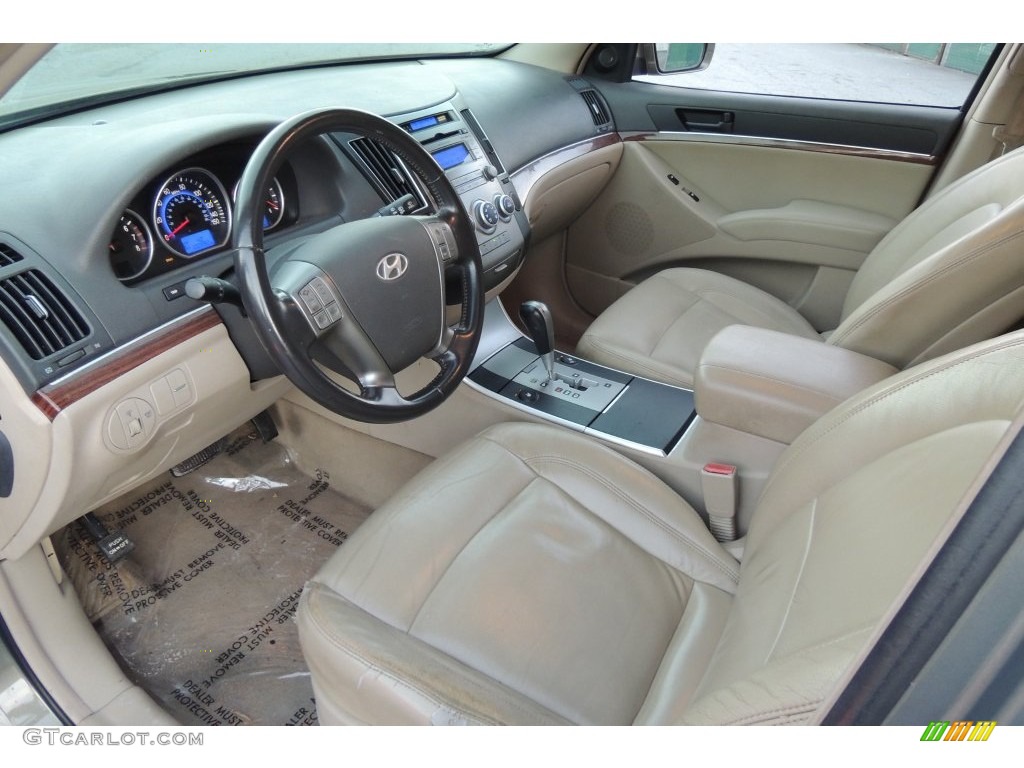 Beige Interior 2008 Hyundai Veracruz GLS Photo #112038502