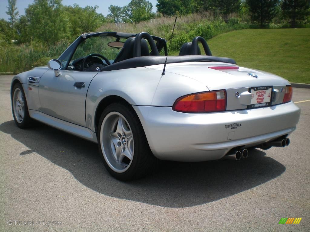 1998 M Roadster - Arctic Silver Metallic / Black photo #3