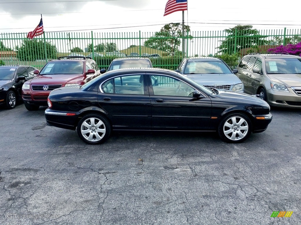 2005 X-Type 3.0 - Ebony Black / Champagne photo #6