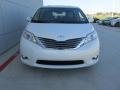 2016 Blizzard Pearl Toyota Sienna XLE  photo #8