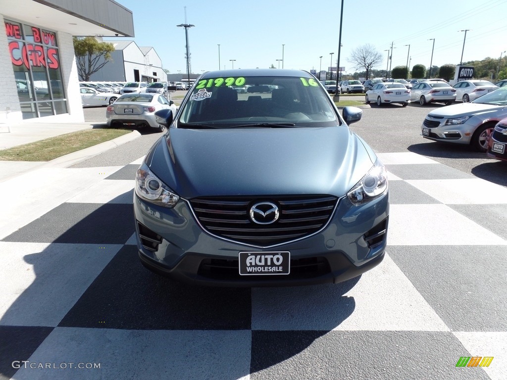 2016 CX-5 Sport - Blue Reflex Mica / Black photo #2