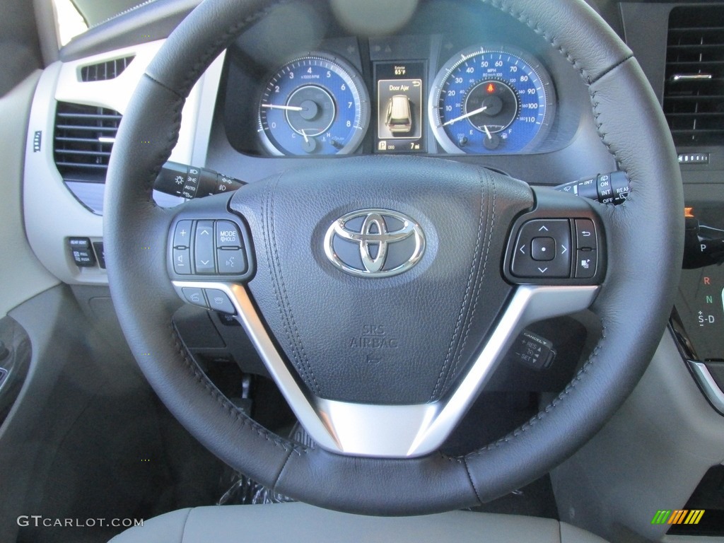 2016 Sienna XLE - Blizzard Pearl / Dark Bisque photo #32