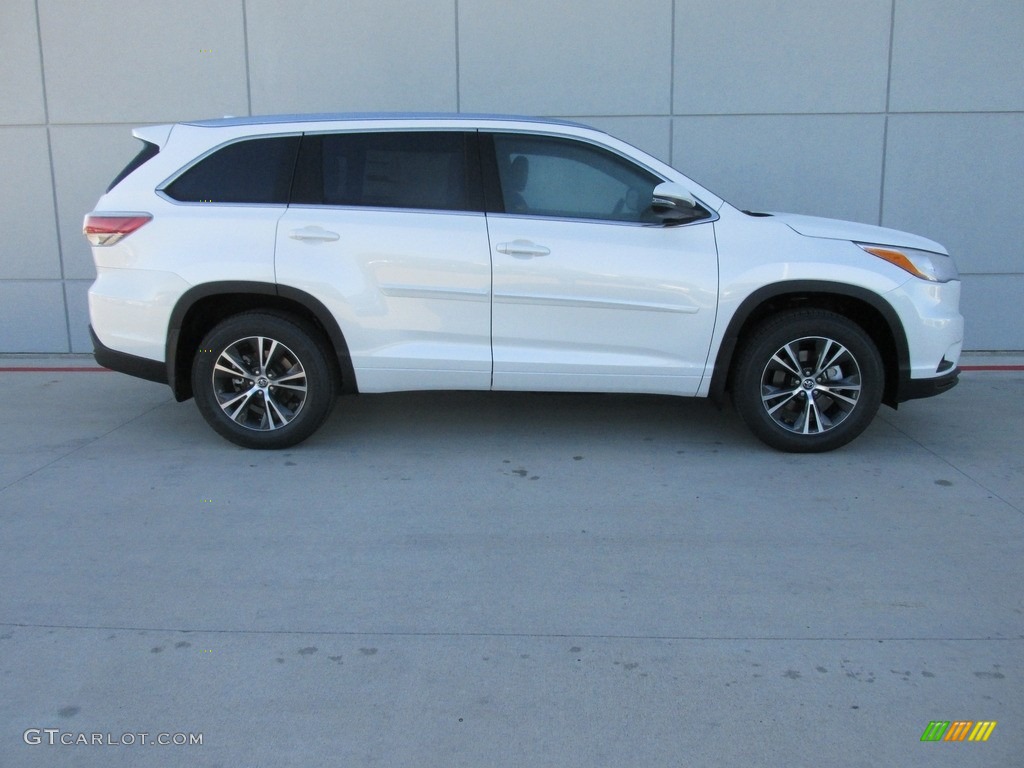 Blizzard Pearl 2016 Toyota Highlander XLE Exterior Photo #112040083