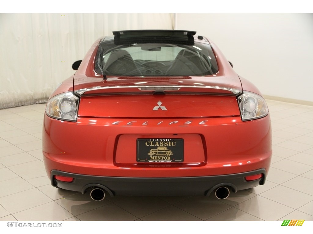 2011 Eclipse GS Coupe - Rave Red / Dark Charcoal photo #16