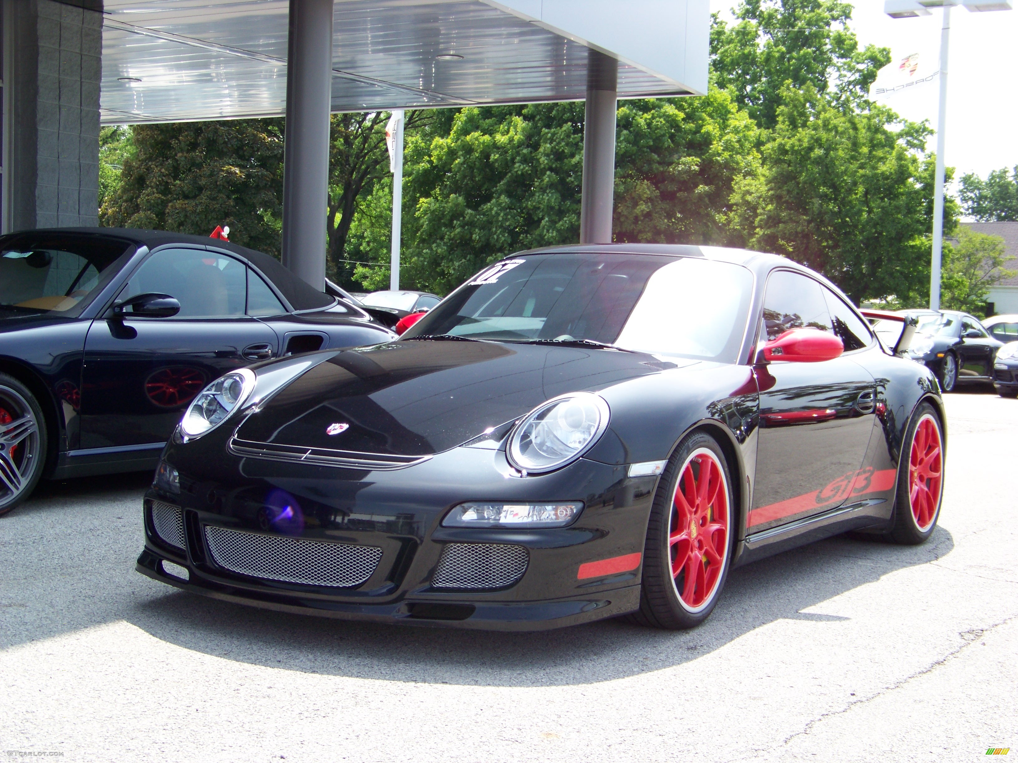 2007 911 GT3 - Black / Black w/Alcantara photo #1