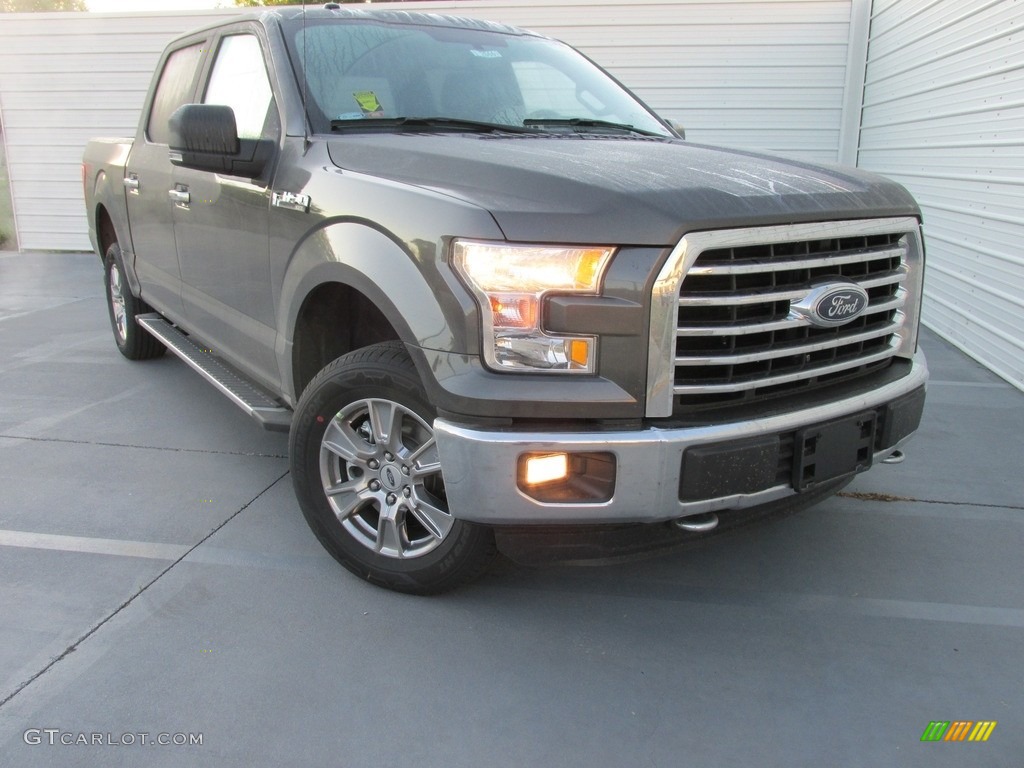 2016 F150 XLT SuperCrew 4x4 - Magnetic / Medium Earth Gray photo #2