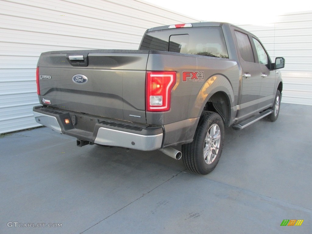 2016 F150 XLT SuperCrew 4x4 - Magnetic / Medium Earth Gray photo #4