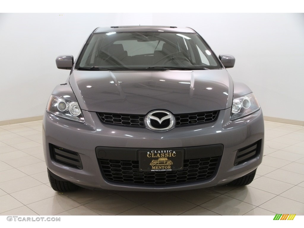 2008 CX-7 Touring - Galaxy Gray Mica / Black photo #2
