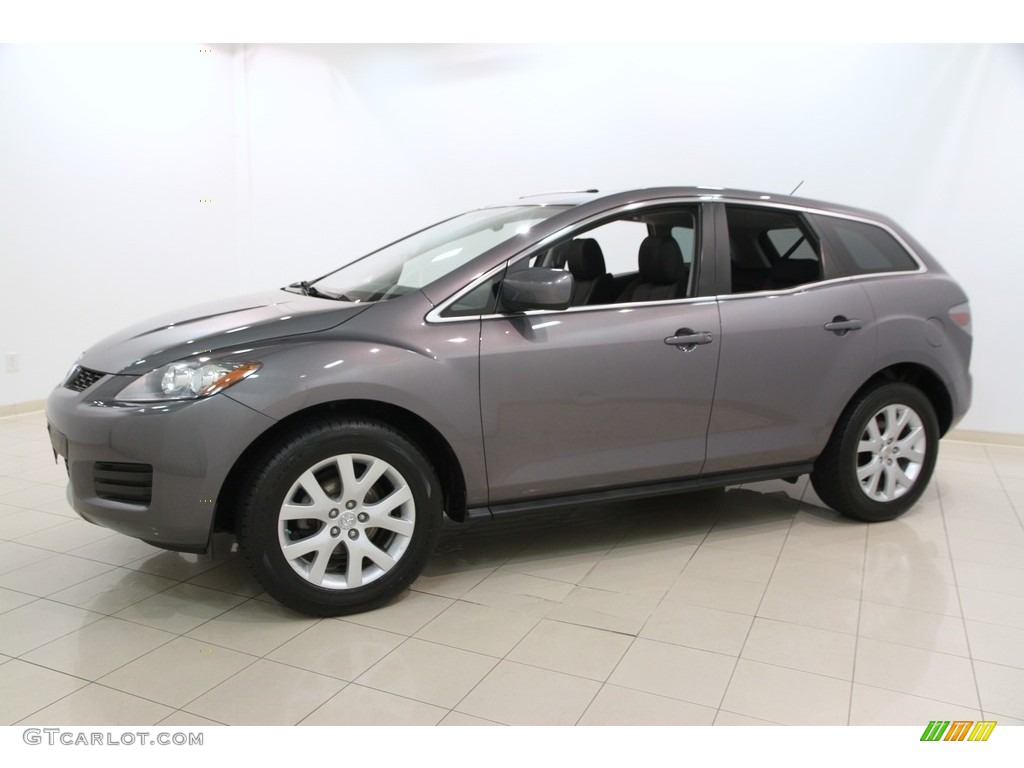 2008 CX-7 Touring - Galaxy Gray Mica / Black photo #3
