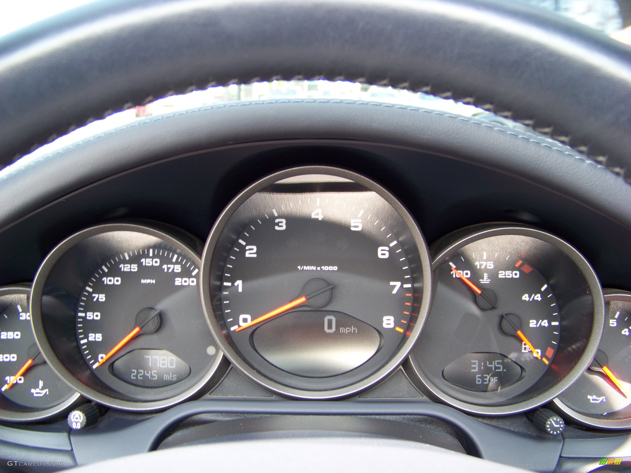 2006 911 Carrera Cabriolet - Cobalt Blue Metallic / Stone Grey photo #6