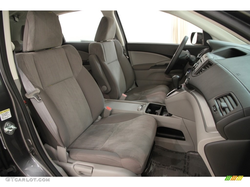 2014 CR-V LX AWD - Polished Metal Metallic / Gray photo #14