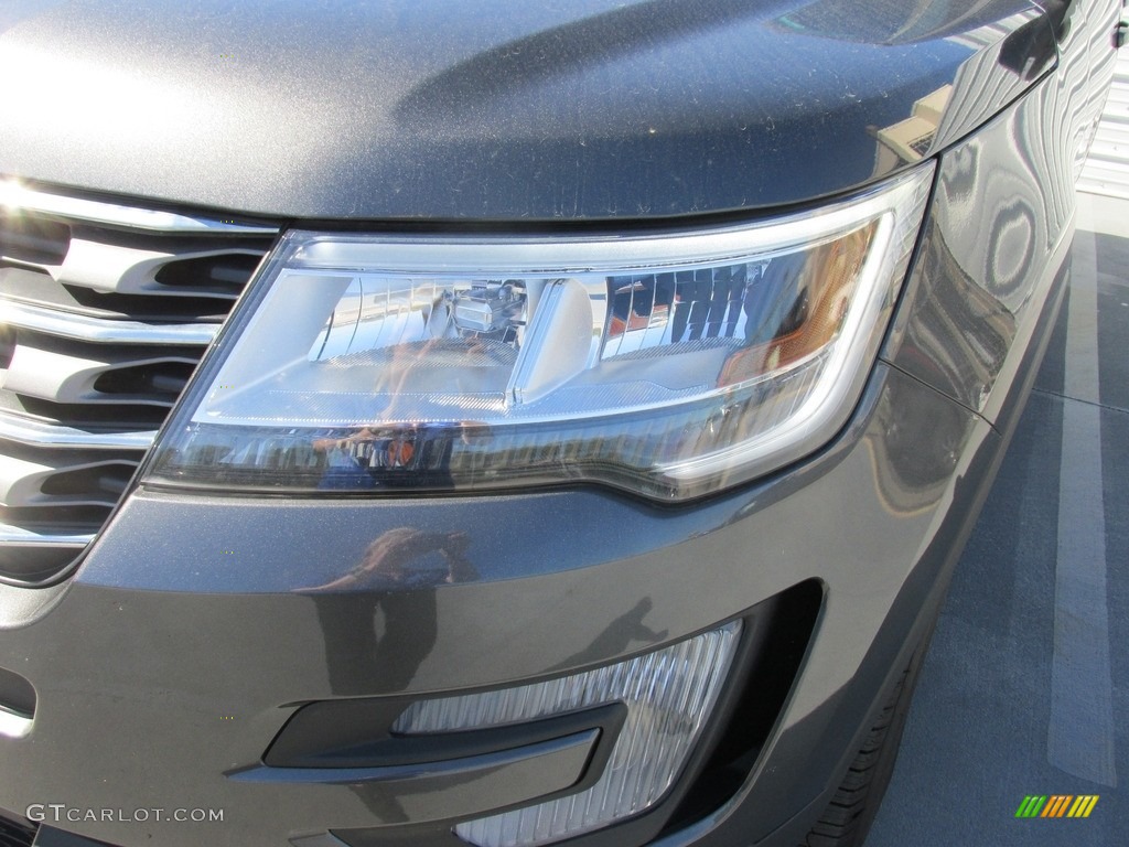 2016 Explorer XLT - Magnetic Metallic / Ebony Black photo #9