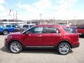 2016 Ruby Red Metallic Tri-Coat Ford Explorer Limited 4WD  photo #5
