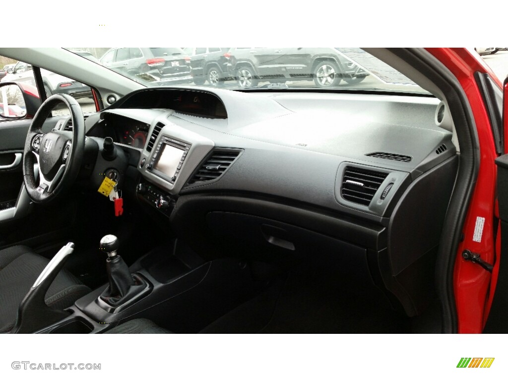 2012 Civic Si Coupe - Rallye Red / Black photo #6