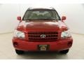 2003 Sundown Red Pearl Toyota Highlander V6 4WD  photo #2