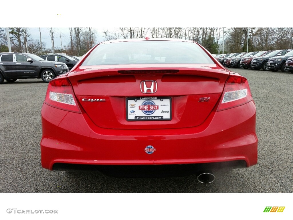 2012 Civic Si Coupe - Rallye Red / Black photo #9