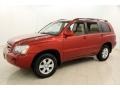 2003 Sundown Red Pearl Toyota Highlander V6 4WD  photo #3